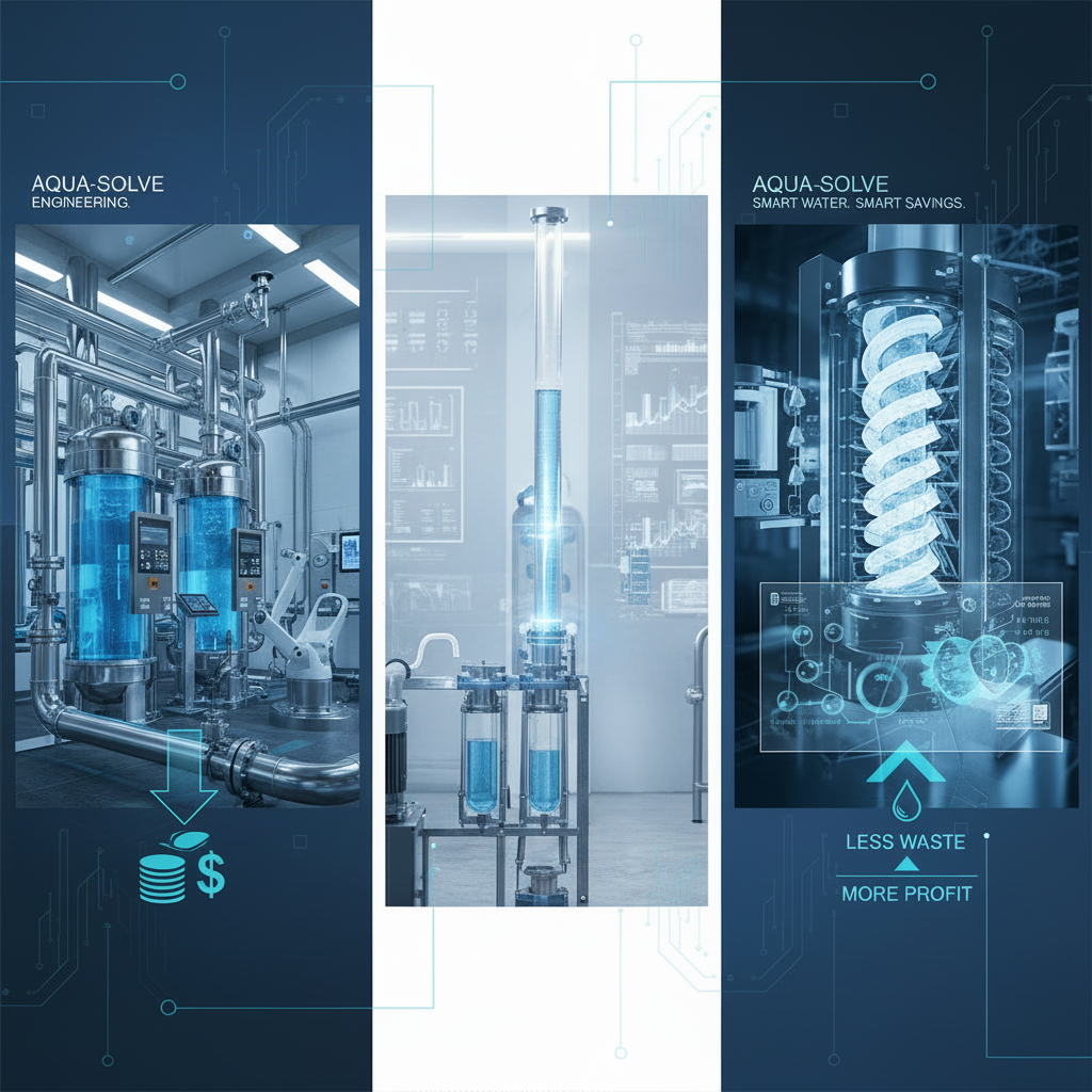 Remove the people from the current image while keeping the industrial water treatment and engineering theme. Maintain a professional and clean look, matching the website's style.